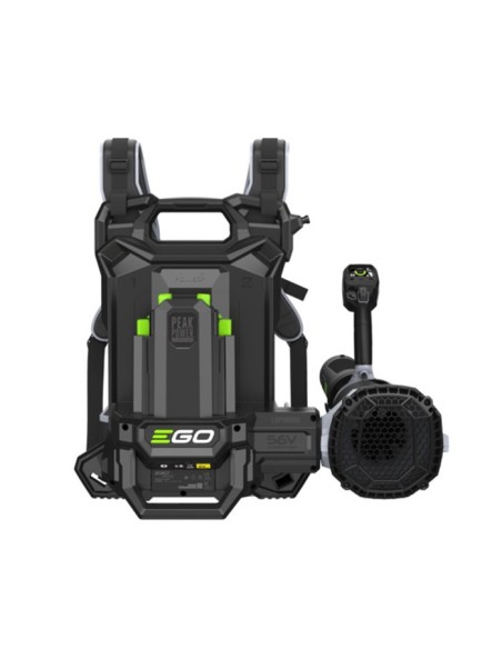 Акумулаторна духалка за листа с раница за батерии EGO Power+ LBPX8000 SOLO, 56V, 1360 куб.м/час., 306 км/ч