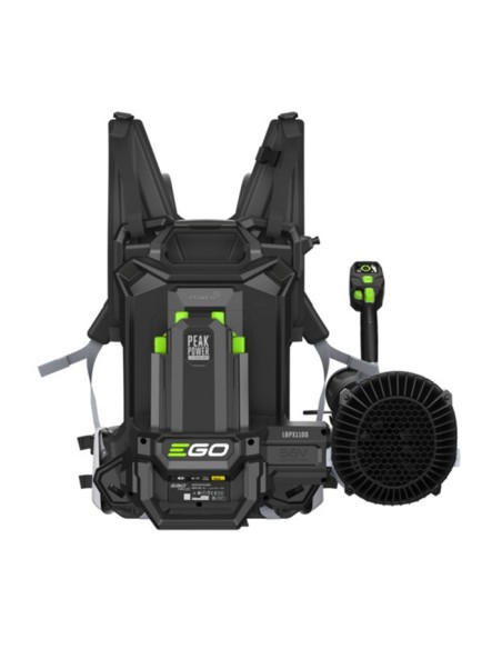 Акумулаторна духалка за листа с раница за батерии EGO Power+ LBPX1100 SOLO, 56V, 1870 куб.м/час., 306 км/ч