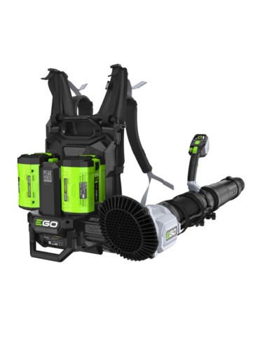 Акумулаторна духалка за листа с раница за батерии EGO Power+ LBPX1100 SOLO, 56V, 1870 куб.м/час., 306 км/ч