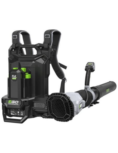 Акумулаторна духалка за листа с раница за батерии EGO Power+ LBP8000E-S SOLO, 56V, 1360 куб.м/час., 306 км/ч
