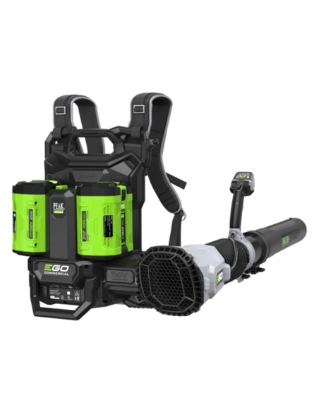 Акумулаторна духалка за листа с раница за батерии EGO Power+ LBP8000E-S SOLO, 56V, 1360 куб.м/час., 306 км/ч