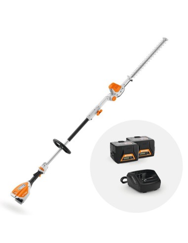 Акумулаторен храсторез - прътов STIHL HLA 56 Set II, 36V, 350W, 2x4 Ah
