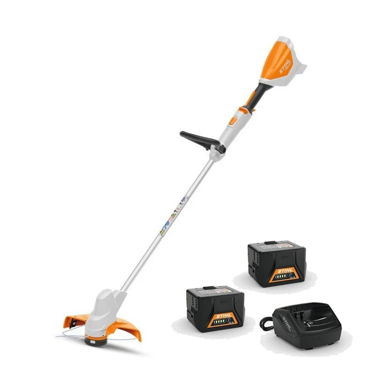 Акумулаторен тример за трева STIHL FSA 57 Set, 36V, 2x2 Ah, 28 см