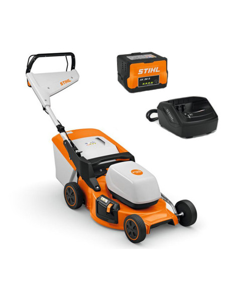 Акумулаторна косачка за трева STIHL RMA 443.3 Set II, 36V, 5 Ah, 1200W, 41 см., 52 л