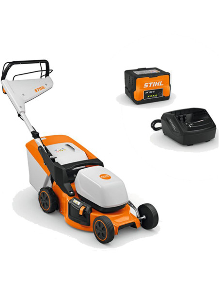 Акумулаторна косачка за трева STIHL RMA 248.3 Set II, 36V, 5 Ah, 1200W, 46 см., 55 л