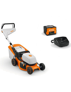 Акумулаторна косачка за трева STIHL RMA 248.3 Set, 36V, 4 Ah, 1200W, 46 см., 55 л