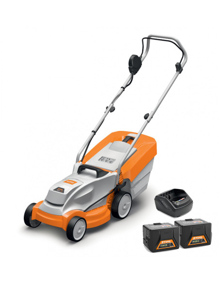 Акумулаторна косачка за трева STIHL RMA 235.0, 36V, 2x3.9 Ah, 33 см., 30 л