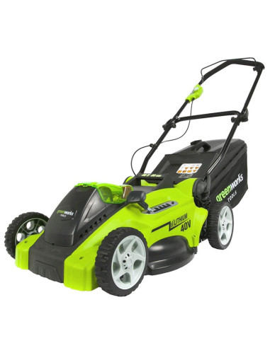 Акумулаторна косачка с батерия и зарядно GreenWorks G40LM40K4