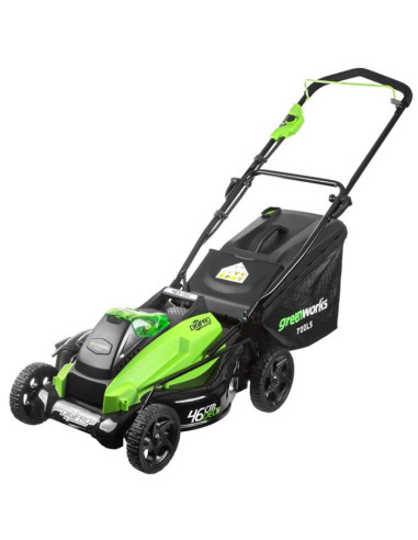 Акумулаторна косачка с батерия и зарядно GreenWorks GD40LM45K4