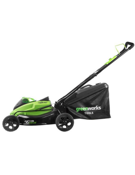 Акумулаторна косачка с батерия и зарядно GreenWorks GD40LM45K4