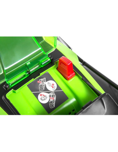 Акумулаторна косачка с батерия и зарядно GreenWorks GD40LM45K4