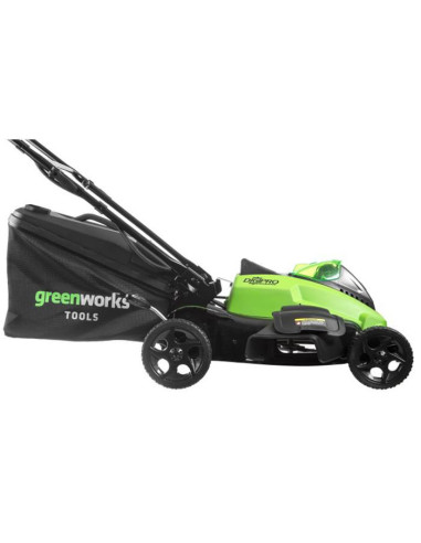 Акумулаторна косачка с батерия и зарядно GreenWorks GD40LM45K4