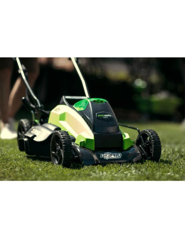 Акумулаторна косачка с батерия и зарядно GreenWorks GD40LM45K4