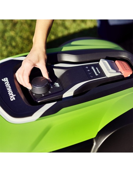 Косачка робот GreenWorks OPTIMOW 10, GPS Навигация