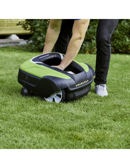 Косачка робот GreenWorks OPTIMOW 10, GPS Навигация