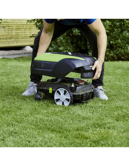 Косачка робот GreenWorks OPTIMOW 10, GPS Навигация