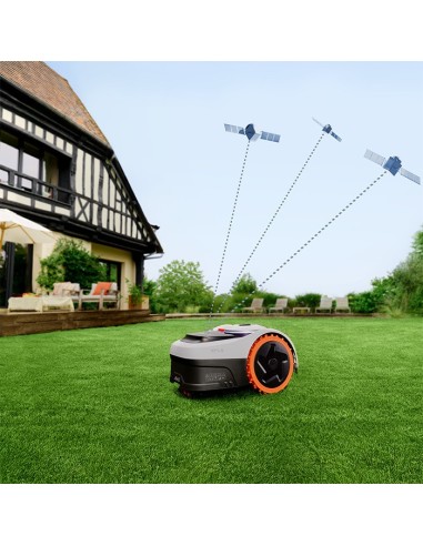 Косачка робот SEGWAY NAVIMOW i210 AWD, 45%, 5.1 Ah, 1000 кв.м., 18 см