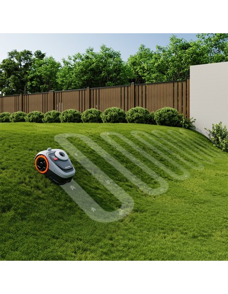 Косачка робот SEGWAY NAVIMOW i210 AWD, 45%, 5.1 Ah, 1000 кв.м., 18 см